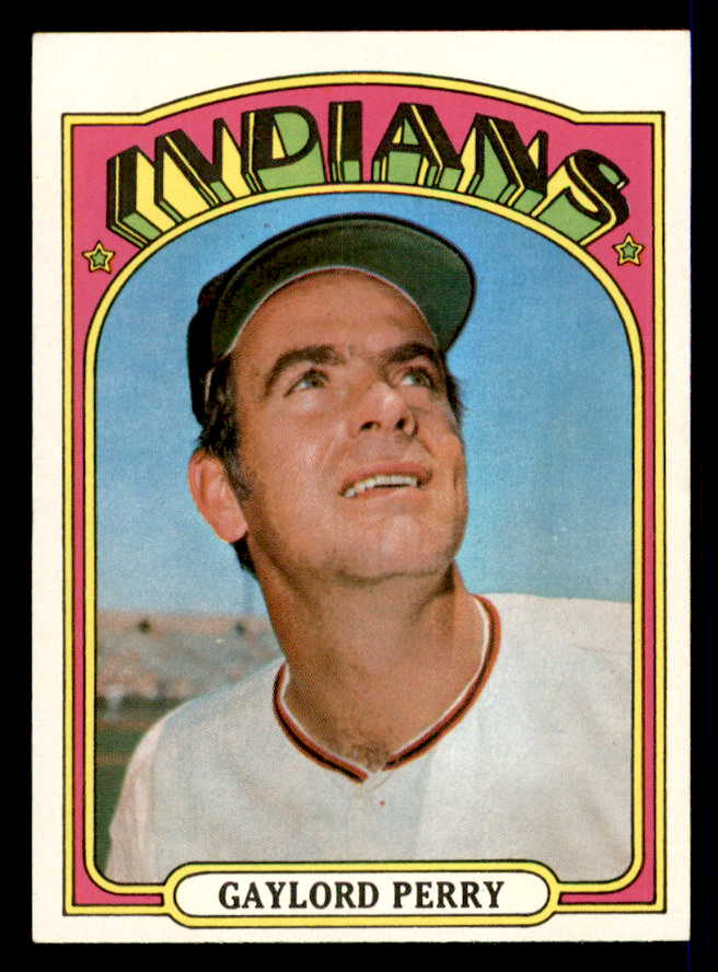 1972 Topps Baseball #285 Gaylord Perry Indians EX-MT 541517