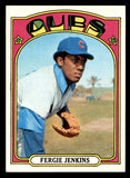 1972 Topps Baseball #410 Fergie Jenkins Cubs EX-MT 541518