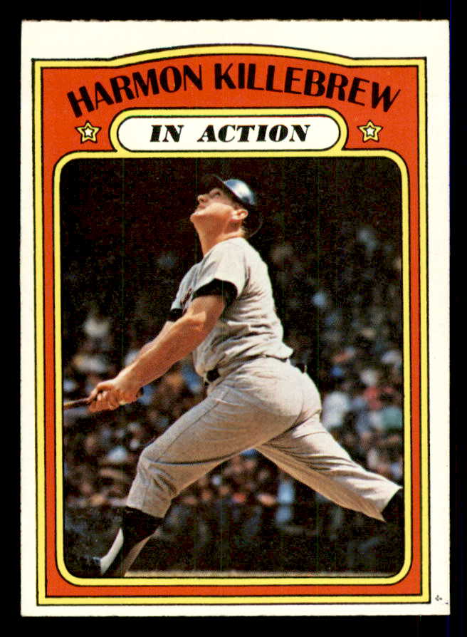 1972 Topps Baseball #052 Harmon Killebrew IA Twins EX-MT 541520