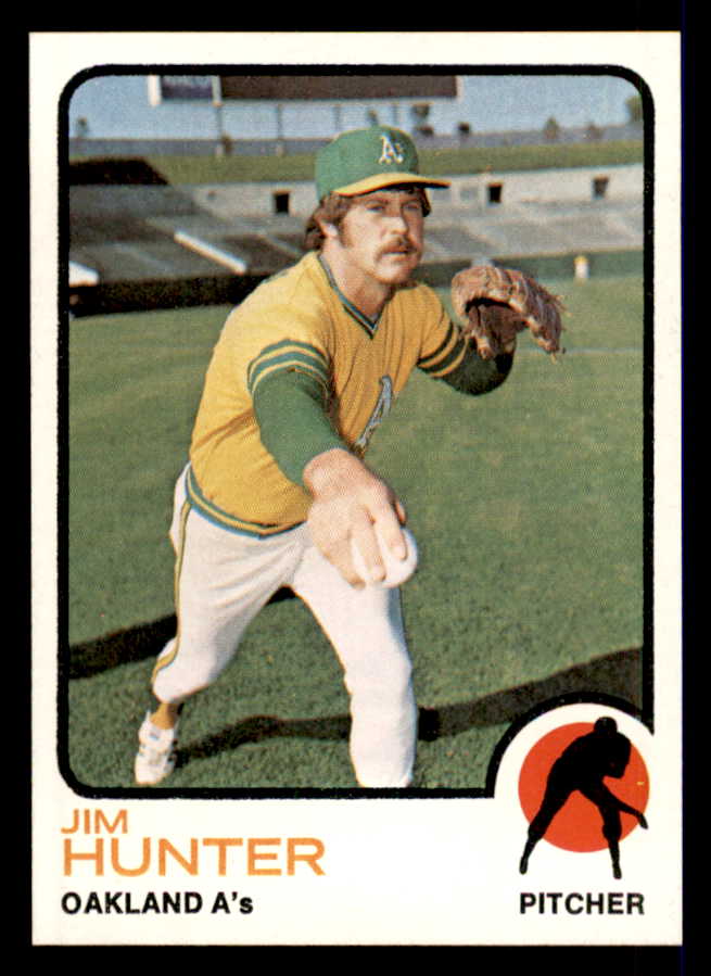 1973 Topps Baseball #235 Catfish Hunter A's NR-MT 541534