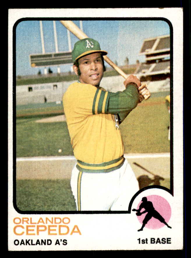 1973 Topps Baseball #545 Orlando Cepeda A's EX-MT 541536