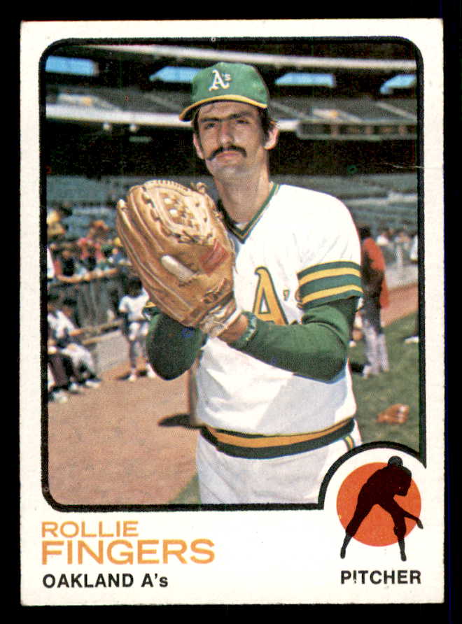 1973 Topps Baseball #084 Rollie Fingers A's EX-MT 541537
