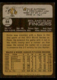 1973 Topps Baseball #084 Rollie Fingers A's EX-MT 541537
