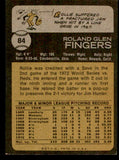 1973 Topps Baseball #084 Rollie Fingers A's NR-MT 541538