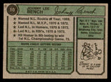 1974 Topps Baseball #010 Johnny Bench Reds VG-EX 541543