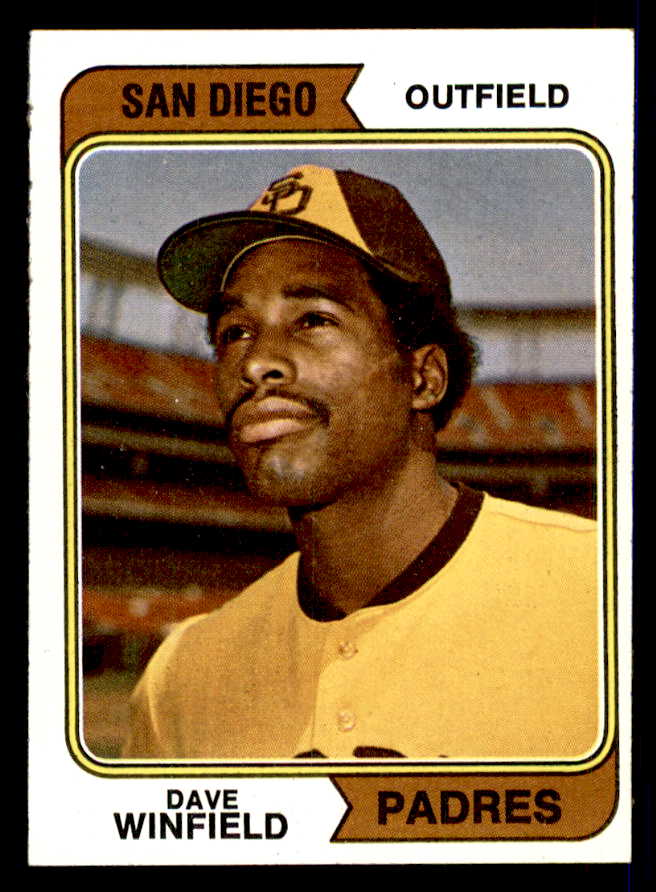 1974 Topps Baseball #456 Dave Winfield Padres EX-MT 541547
