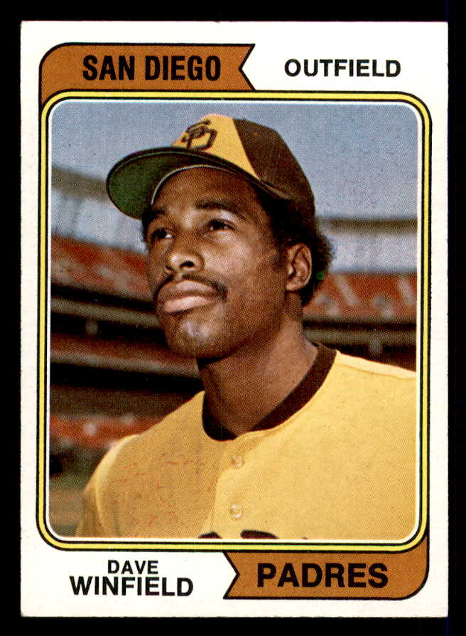 1974 Topps Baseball #456 Dave Winfield Padres EX-MT 541548