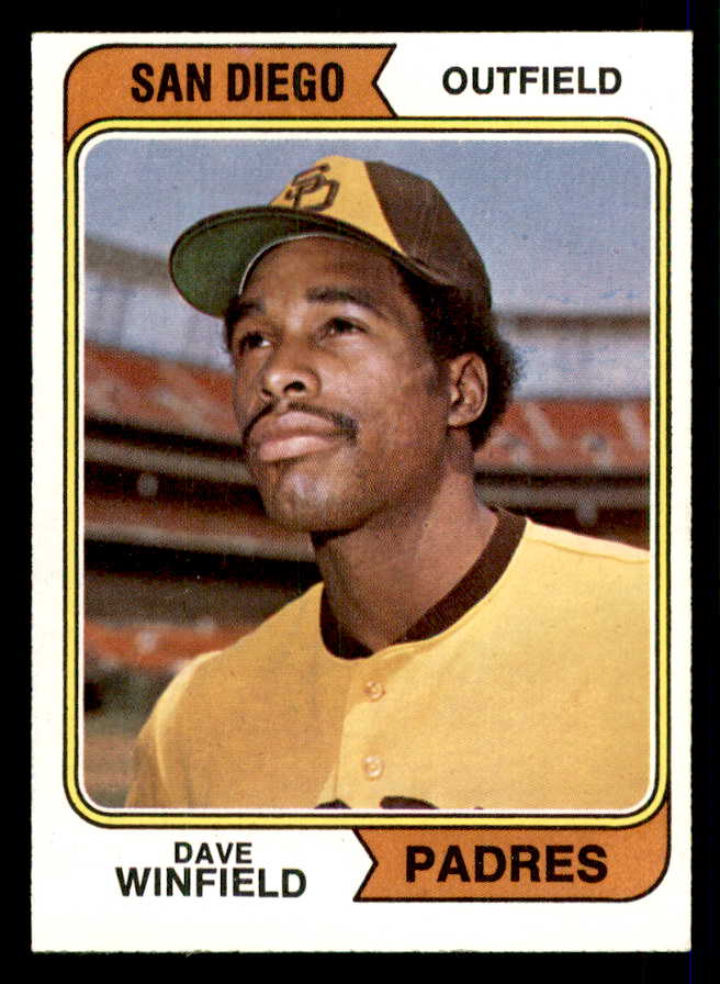 1974 Topps Baseball #456 Dave Winfield Padres EX-MT 541549