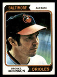 1974 Topps Baseball #160 Brooks Robinson Orioles EX-MT 541555