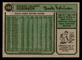1974 Topps Baseball #160 Brooks Robinson Orioles EX-MT 541555
