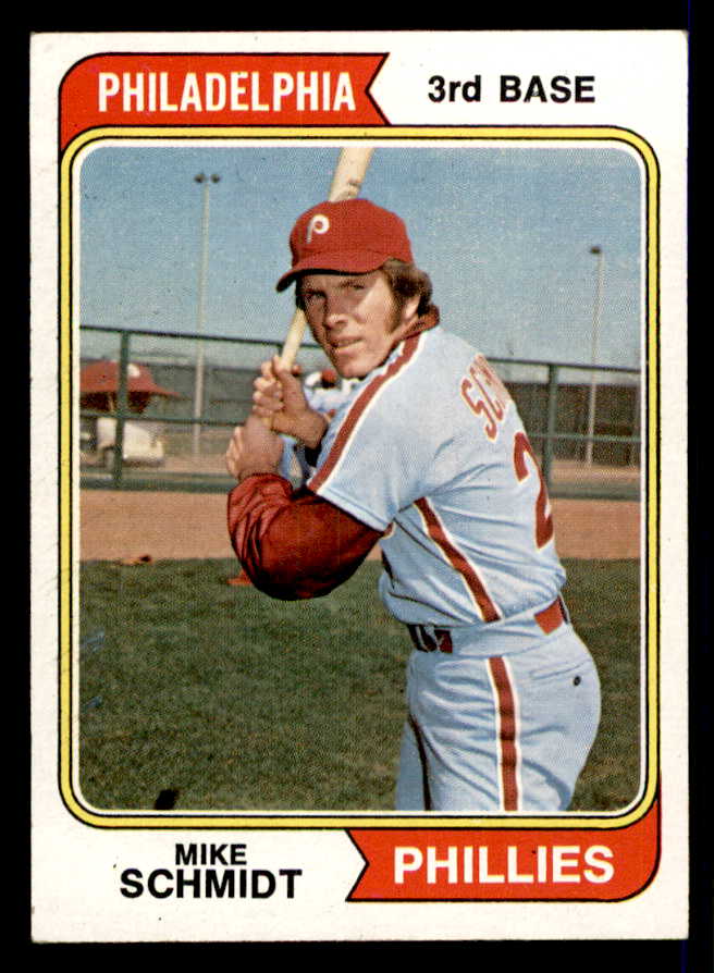 1974 Topps Baseball #283 Mike Schmidt Phillies NR-MT 541556