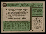 1974 Topps Baseball #283 Mike Schmidt Phillies NR-MT 541556