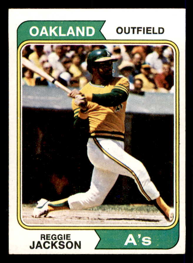1974 Topps Baseball #130 Reggie Jackson A's NR-MT 541563