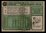 1974 Topps Baseball #007 Catfish Hunter A's EX-MT 541566