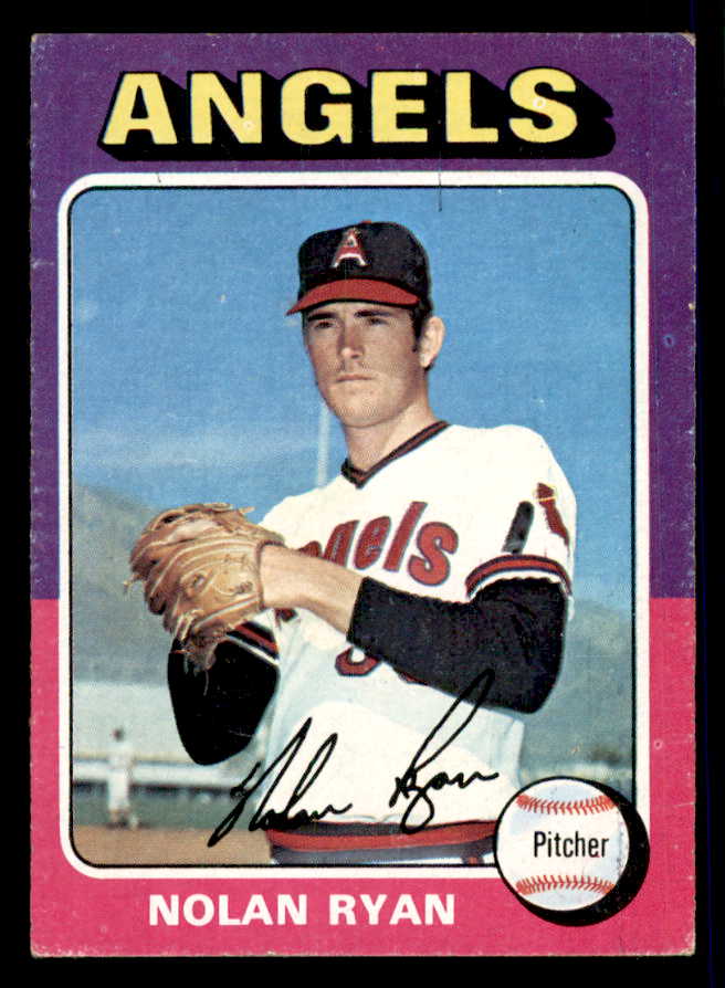 1975 Topps Baseball #500 Nolan Ryan Angels VG-EX 541571