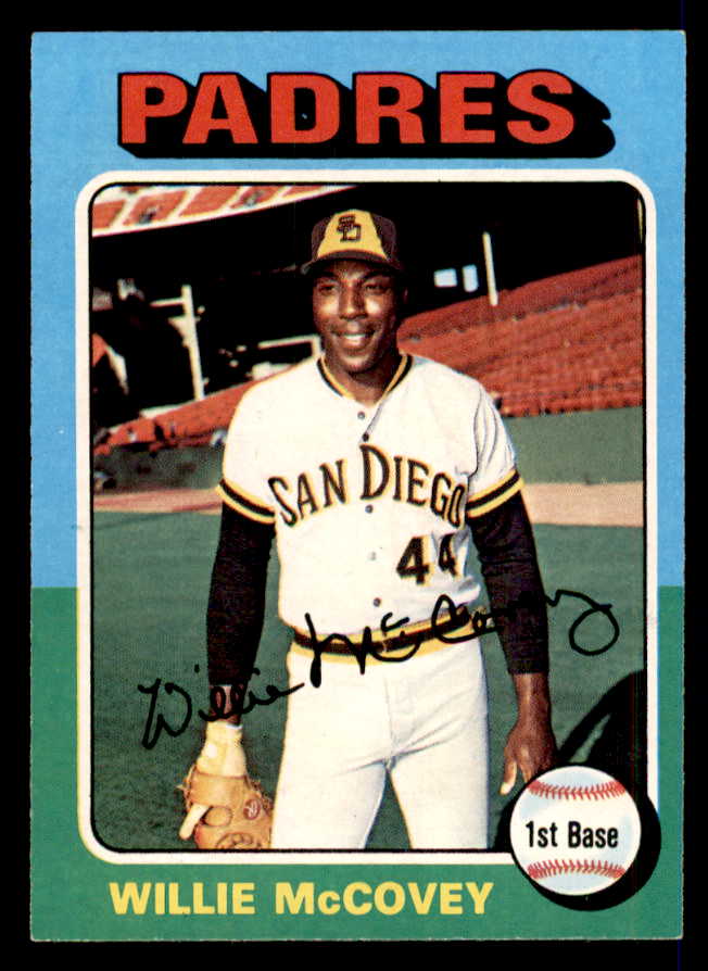 1975 Topps Baseball #450 Willie McCovey Padres EX-MT 541583
