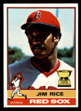 1976 Topps Baseball #340 Jim Rice Red Sox EX 541591