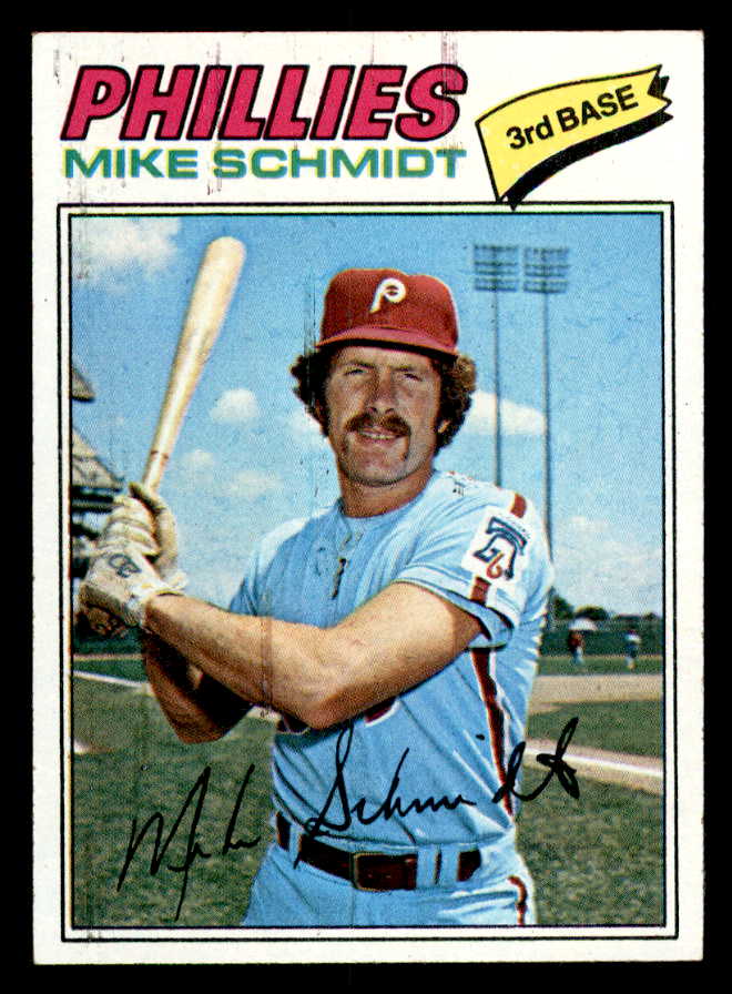 1977 Topps Baseball #140 Mike Schmidt Phillies EX-MT 541602