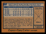 1978 Topps Baseball #120 Gary Carter Expos EX-MT 541606