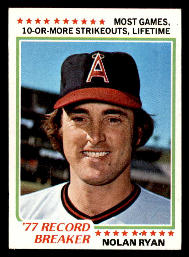 1978 Topps Baseball #006 Nolan Ryan RB Angels NR-MT 541608