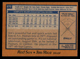 1978 Topps Baseball #670 Jim Rice Red Sox EX+/EX-MT 541609