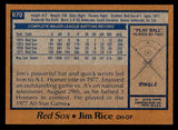 1978 Topps Baseball #670 Jim Rice Red Sox NR-MT 541611
