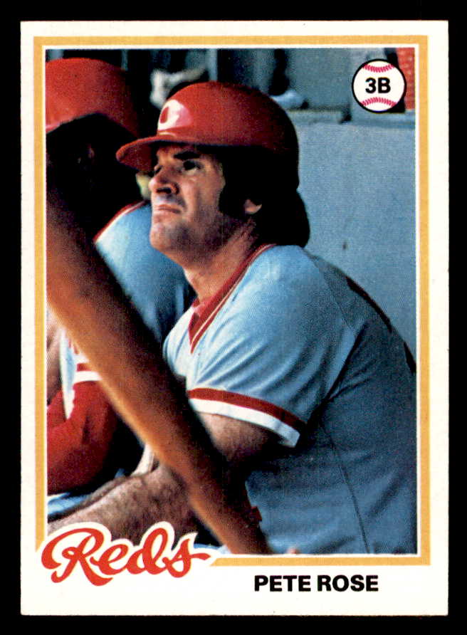 1978 Topps Baseball #020 Pete Rose Reds NR-MT 541612