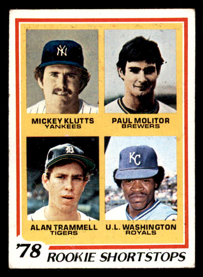 1978 Topps Baseball #707 Paul Molitor Brewers GD-VG 541613