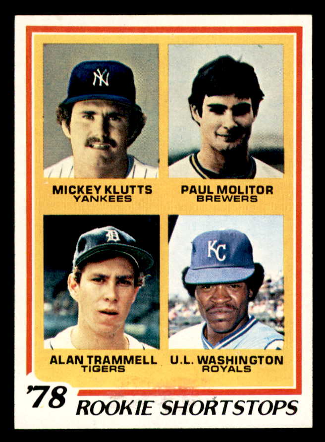 1978 Topps Baseball #707 Paul Molitor Brewers EX-MT 541614
