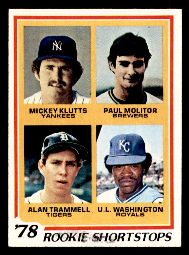 1978 Topps Baseball #707 Paul Molitor Brewers EX-MT 541615