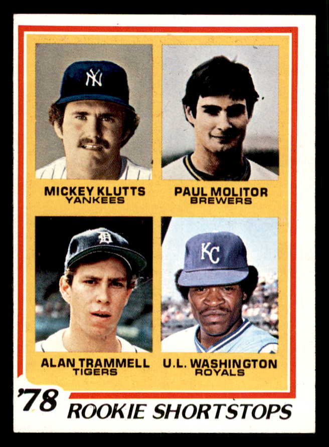 1978 Topps Baseball #707 Paul Molitor Brewers EX-MT 541616