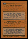 1978 Topps Baseball #707 Paul Molitor Brewers EX 541618