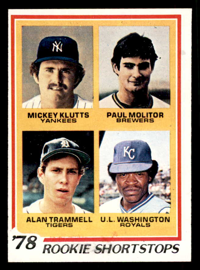 1978 Topps Baseball #707 Paul Molitor Brewers EX-MT 541619