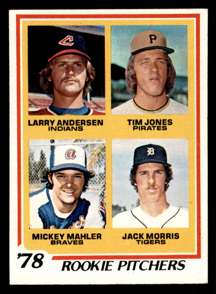 1978 Topps Baseball #703 Jack Morris Tigers EX-MT 541621