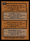 1978 Topps Baseball #703 Jack Morris Tigers EX-MT 541621
