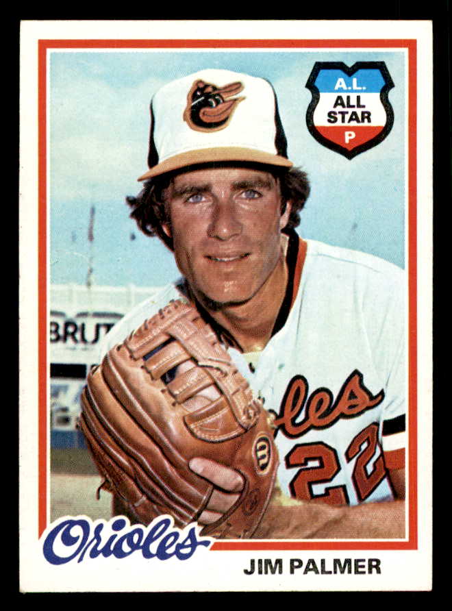 1978 Topps Baseball #160 Jim Palmer Orioles EX-MT 541624