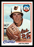 1978 Topps Baseball #160 Jim Palmer Orioles EX-MT 541624