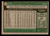 1979 Topps Baseball #115 Nolan Ryan Angels NR-MT 541632
