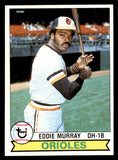 1979 Topps Baseball #640 Eddie Murray Orioles NR-MT 541636