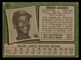 1971 Topps Baseball #525 Ernie Banks Cubs FR-GD 541650