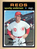 1971 Topps Baseball #688 Sparky Anderson Reds NR-MT 541652