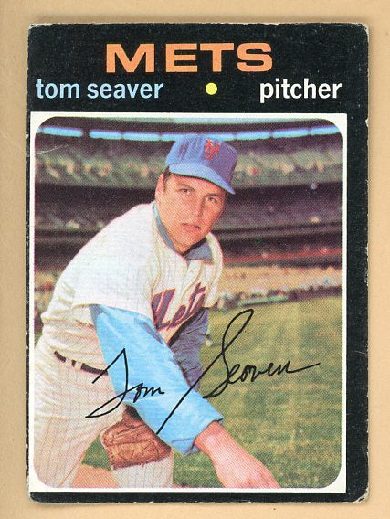 1971 Topps Baseball #160 Tom Seaver Mets VG 541658