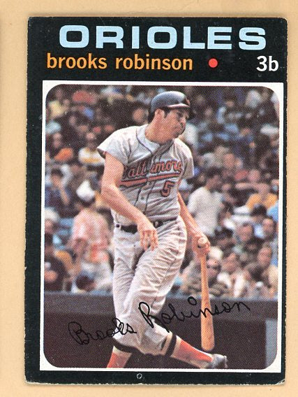 1971 Topps Baseball #300 Brooks Robinson Orioles EX 541659