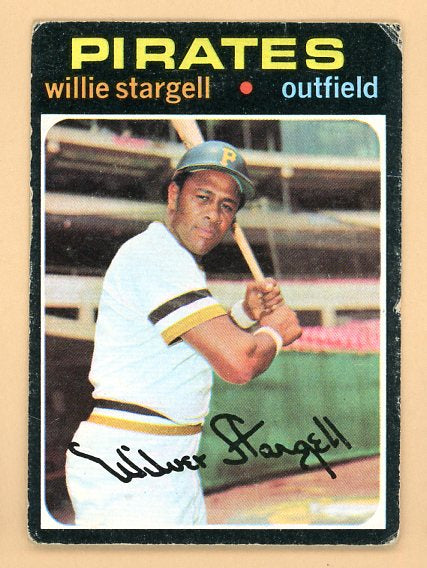 1971 Topps Baseball #230 Willie Stargell Pirates GD-VG 541665