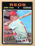 1971 Topps Baseball #100 Pete Rose Reds EX 541666