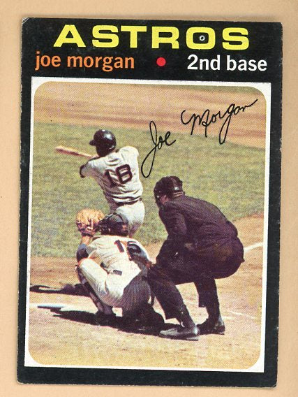 1971 Topps Baseball #264 Joe Morgan Astros EX 541669