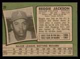 1971 Topps Baseball #020 Reggie Jackson A's GD-VG 541673