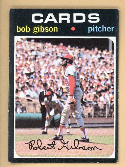 1971 Topps Baseball #450 Bob Gibson Cardinals EX+/EX-MT 541676