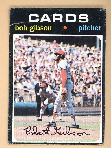 1971 Topps Baseball #450 Bob Gibson Cardinals GD-VG 541678