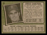1971 Topps Baseball #055 Steve Carlton Cardinals EX 541684